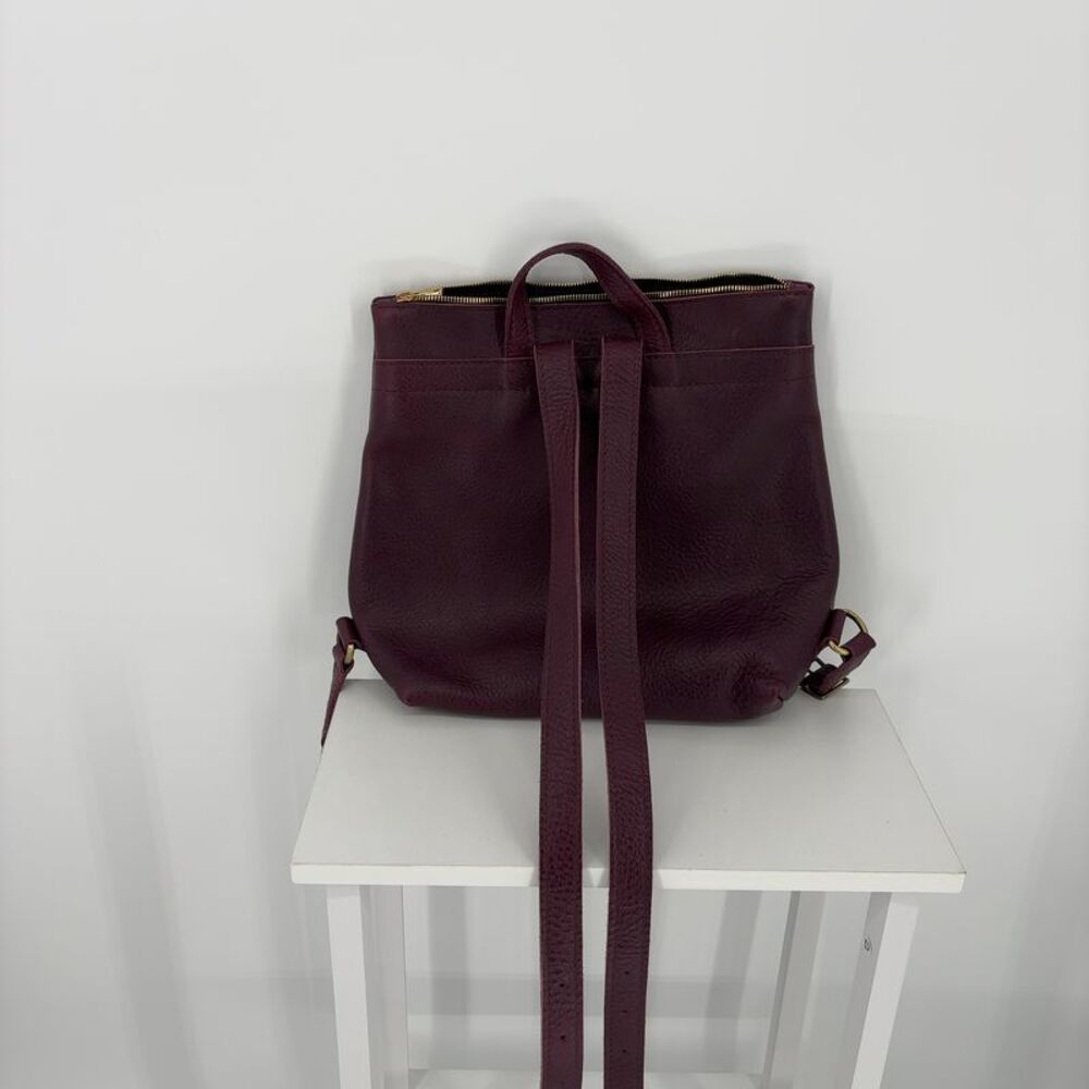 Pact Burgandy Backpack Bag